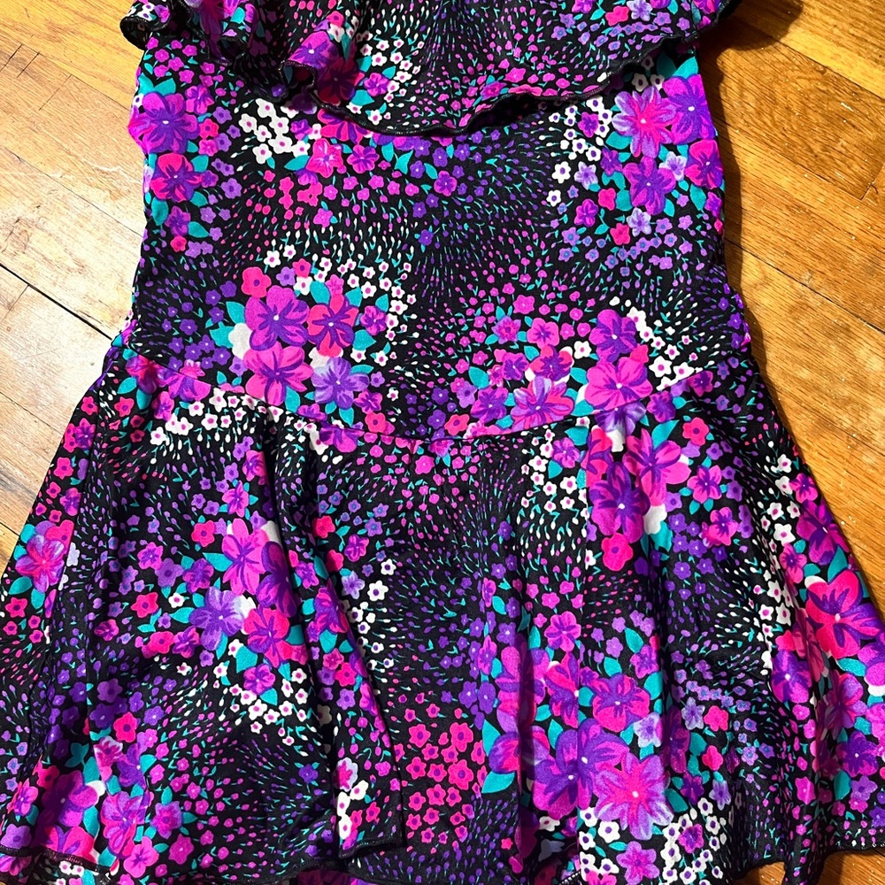 Vintage Maxine of Hollywood Swimsuit Size 14 Pin Up Style Hollywood Glam